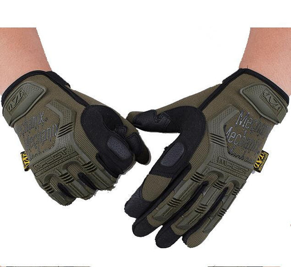 2016 New Mechanix Wear M-Pact Army Military Tactical Gloves Outdoor Paintball Shooting Full Finger Motocycel Bicycle Mittens