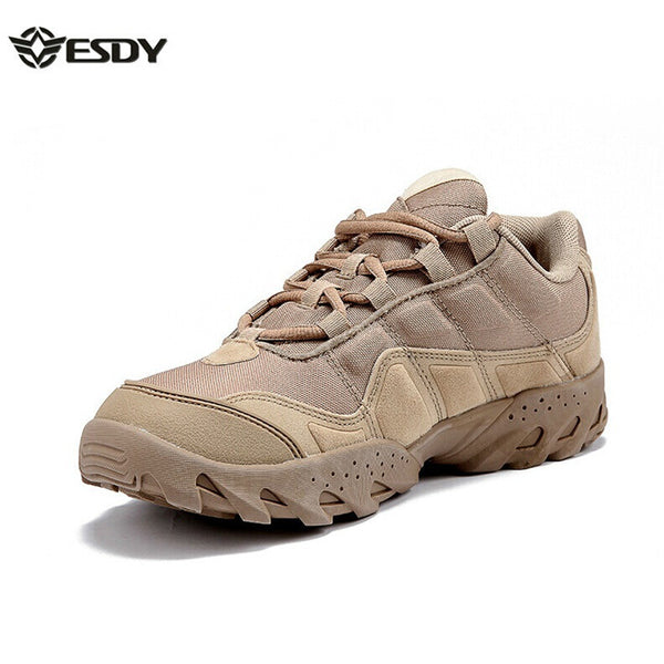 Outdoor Desert Boots The U.S. Military Assault Tactical Boots Breathable Wear Slip Men Casual Travel Hiking Shoes Botas Tacticas