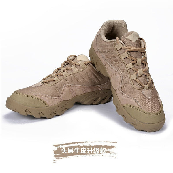 Outdoor Desert Boots The U.S. Military Assault Tactical Boots Breathable Wear Slip Men Casual Travel Hiking Shoes Botas Tacticas