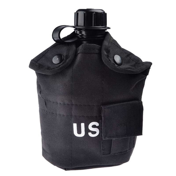 3PCS/Set Portable Canteen Tactical Water Bottle Army Cup Thermal Insulation Survival Kettle Military EDC Tool Kit Camping Hiking