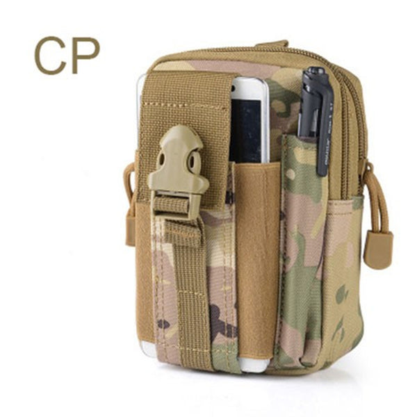 Universal Outdoor Tactical Holster Military Molle Hip Waist Belt Bag Wallet Pouch Purse Phone Cases For iPhone LG HTC Zipper