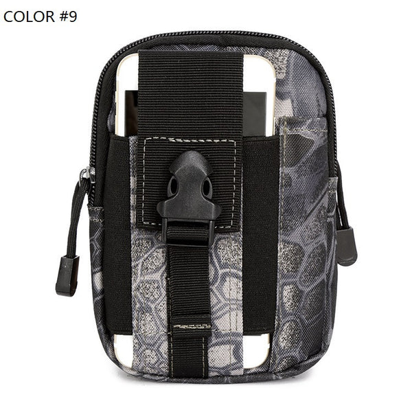 Men's Bag Tactical Molle Waist Pack hip Bag Phone Case Sport Casual Waist bag Molle Pouches running bag Military Tactical Pouch