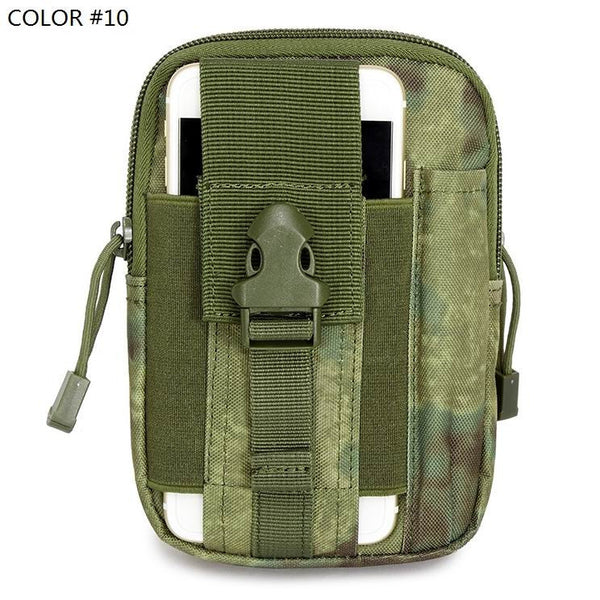 Men's Bag Tactical Molle Waist Pack hip Bag Phone Case Sport Casual Waist bag Molle Pouches running bag Military Tactical Pouch