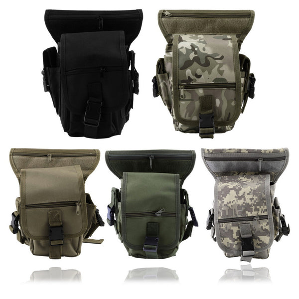 Outdoor Tactical Military Drop Leg Bag Multifunction Panel Utility Waist Belt Pouch Bag 2016 Fashion