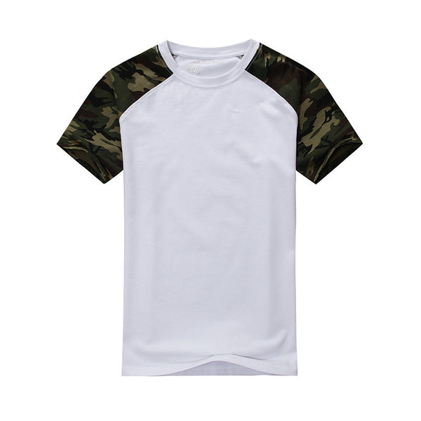 Camouflage T shirt Men Cotton Army Tactical Combat tshirt homme Military Sport Camo Camp Mens T-shirt Fashion Summer Casual Tees