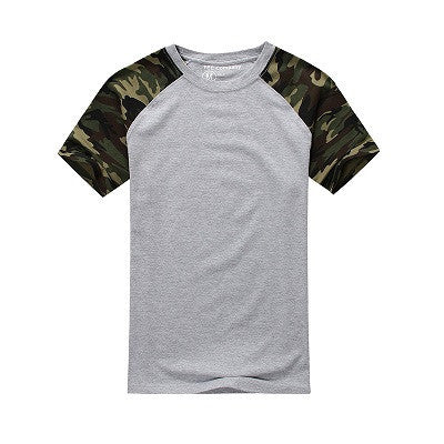 Camouflage T shirt Men Cotton Army Tactical Combat tshirt homme Military Sport Camo Camp Mens T-shirt Fashion Summer Casual Tees