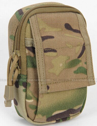 Tactical MOLLE waist pack military accessories message bag 6 tactical utility pouch CP multicam 1000D nylon smart phone pouch