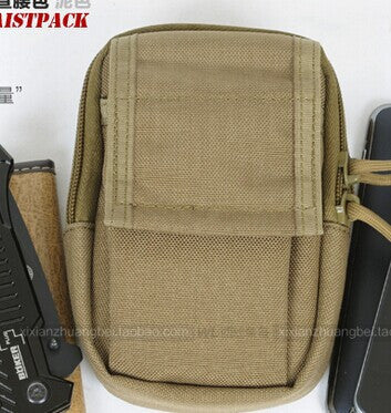 Tactical MOLLE waist pack military accessories message bag 6 tactical utility pouch CP multicam 1000D nylon smart phone pouch